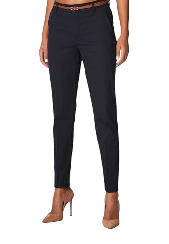 b.young BYDays Damen Hose Chino Stoffhose mit Stretch, Größe:34, Farbe:Black (80001) von b.young