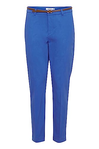 b.young BYDays Damen Hose Chino Stoffhose mit Stretch, Größe:38, Farbe:Strong Blue (184051) von b.young