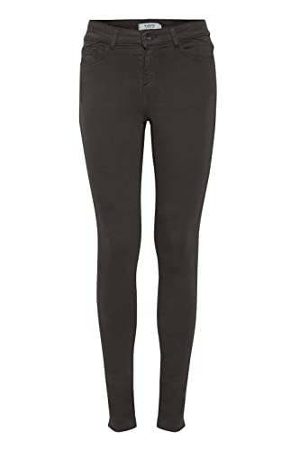 b.young BYLola Luni Damen Jeans Denim Hose Baumwolle mit Stretch Slim Fit 5-Pocket-Hose, Größe:30/30, Farbe:Blackened Pearl (193917) von b.young