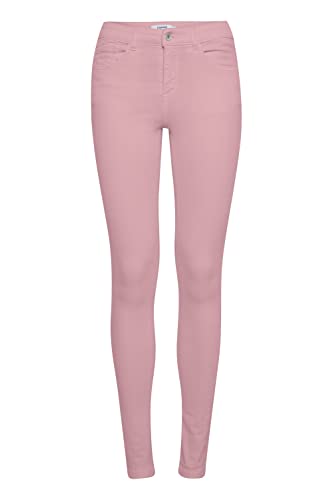 b.young BYLola Luni Damen Jeans Denim Hose Baumwolle mit Stretch Slim Fit 5-Pocket-Hose, Größe:30/32, Farbe:Mauve Shadows (163205) von b.young
