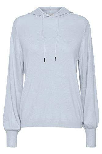 b.young BYMMPIMBA Hoodie Jumper Hoodie Jumper - Damen Langer Kapuzenpullover Hoodie Longpullover mit Kapuze, Größe:M, Farbe:Kentucky Blue Melange (1539151) von b.young