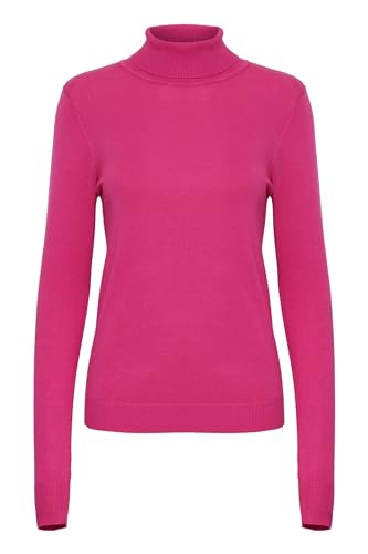 b.young BYMMPIMBA1 Rollneck - 20811926 Damen Strickpullover Rollkragenpullover Pullover, Größe:M, Farbe:Very Berry (182336) von b.young