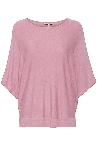 b.young BYMMPIMBA1 S - 20812782 Damen T-Shirt Kurzarm Shirt, Größe:M, Farbe:Pink Sachet Melange (1427101) von b.young