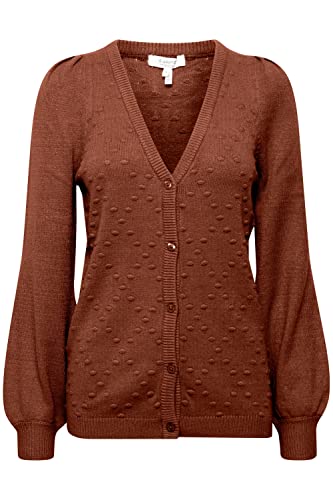 b.young - BYNONINA LS Cardigan - Cardigan - 20811912, Größe:M, Farbe:Brunette Melange (1912351) von b.young