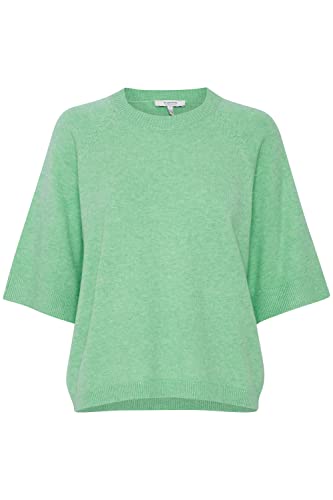 b.young BYNONINA Loose S Jumper - 20813016 Damen Strickpullover Pullover Pulli, Größe:L, Farbe:Spring Bud Melange (1463301) von b.young