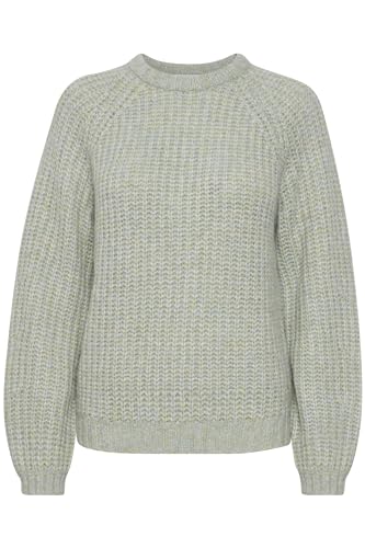 b.young - BYOKSANA Jumper 3 - Strickpullover - 20810772, Größe:L, Farbe:Desert Sage Melange (1601101) von b.young