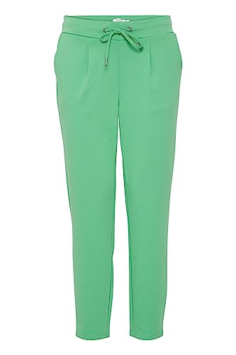 b.young BYRizetta Damen Crop Pants Hose Stoffhose mit Stretch, Größe:M, Farbe:Ming Green (165930) von b.young