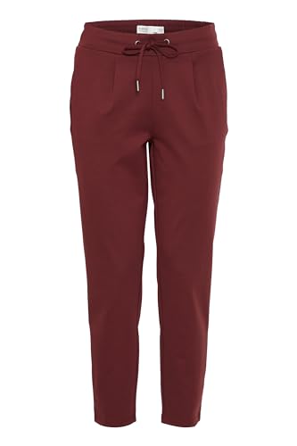 b.young BYRizetta Damen Crop Pants Hose Stoffhose mit Stretch, Größe:XS, Farbe:Port Royale (191627) von b.young