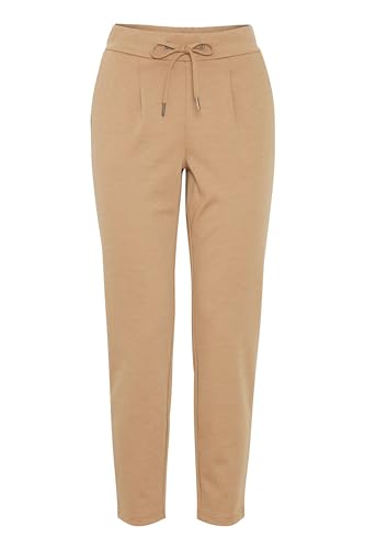 b.young BYRizetta Damen Crop Pants Hose Stoffhose mit Stretch, Größe:XXL, Farbe:Tiger's Eye Melange (1710381) von b.young