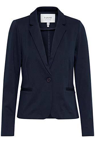 b.young Damen Rizetta Blazer Anzugjacke, Blau (Copenhagen Night 80466), (Herstellergröße: 44) von b.young