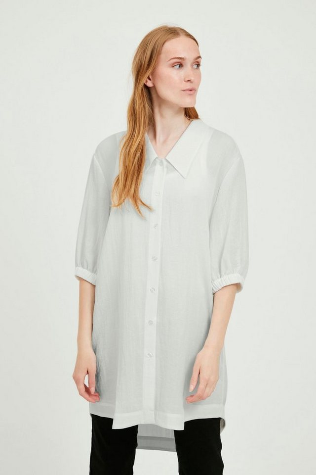 b.young Longbluse BYDELAN SHIRT TUNIC - 20810161 Tunika Longbluse mit Puffärmeln von b.young