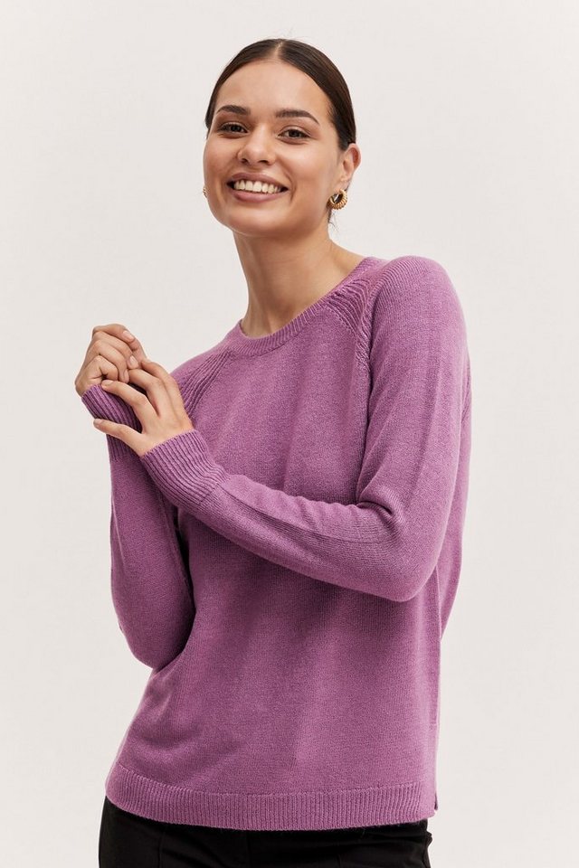 b.young Strickpullover BYMALEA SLIT JUMPER 3 - 20811905 von b.young