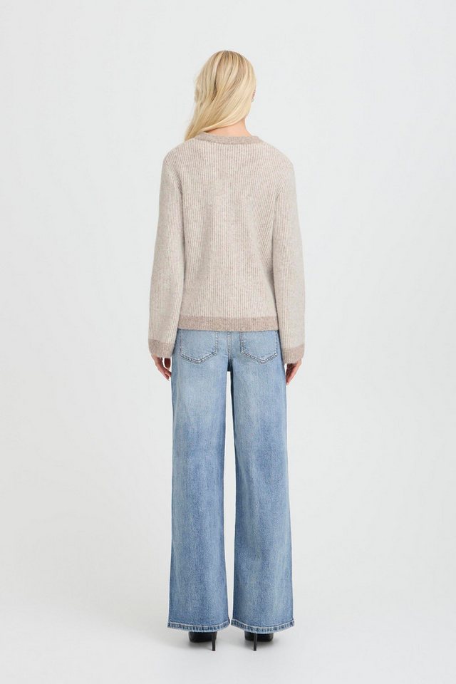 b.young Strickpullover BMMMINNA STRIPED JUMPER KNIT JUMPER von b.young