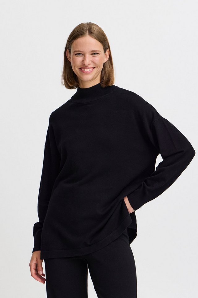 b.young Strickpullover BYMMMORLA LOOSE TURTLENECK - modischer Langarmpullover b.young Strickpullover BYMMMORLA LOOSE TURTLENECK - modischer Langarmpullover von b.young