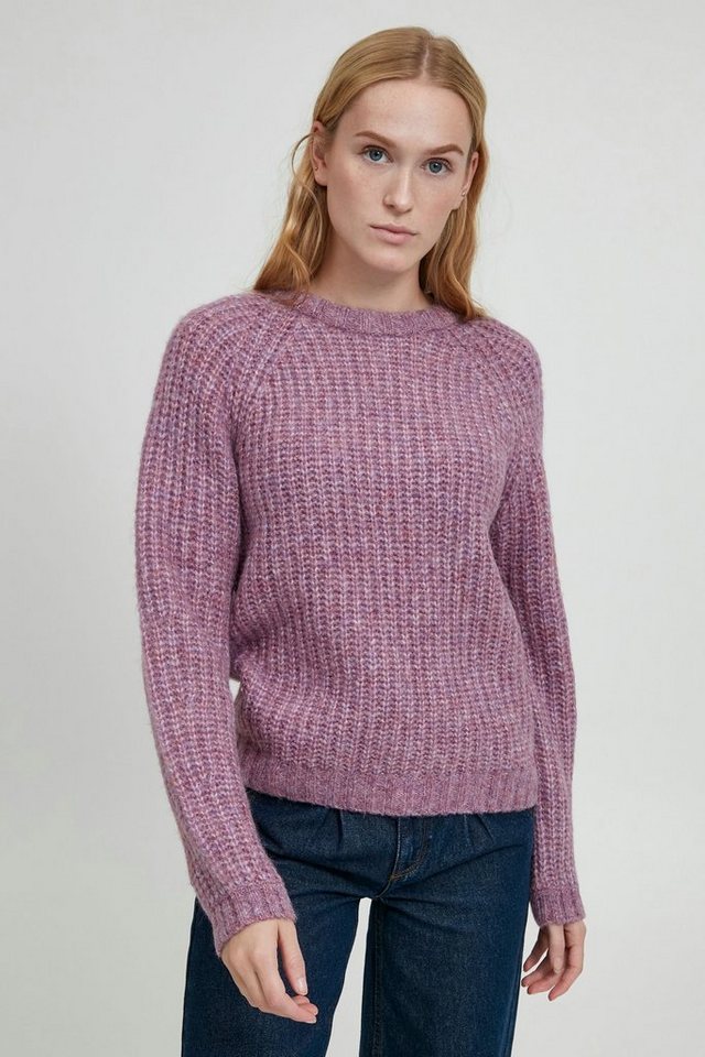 b.young Strickpullover BYOKSANA JUMPER 3 - 20810772 Strickpullover mit Rundhalsausschnitt von b.young