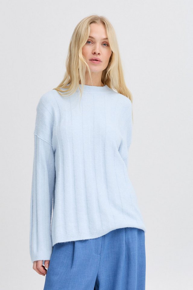 b.young Strickpullover BYOMEA moderner Strickpullover von b.young