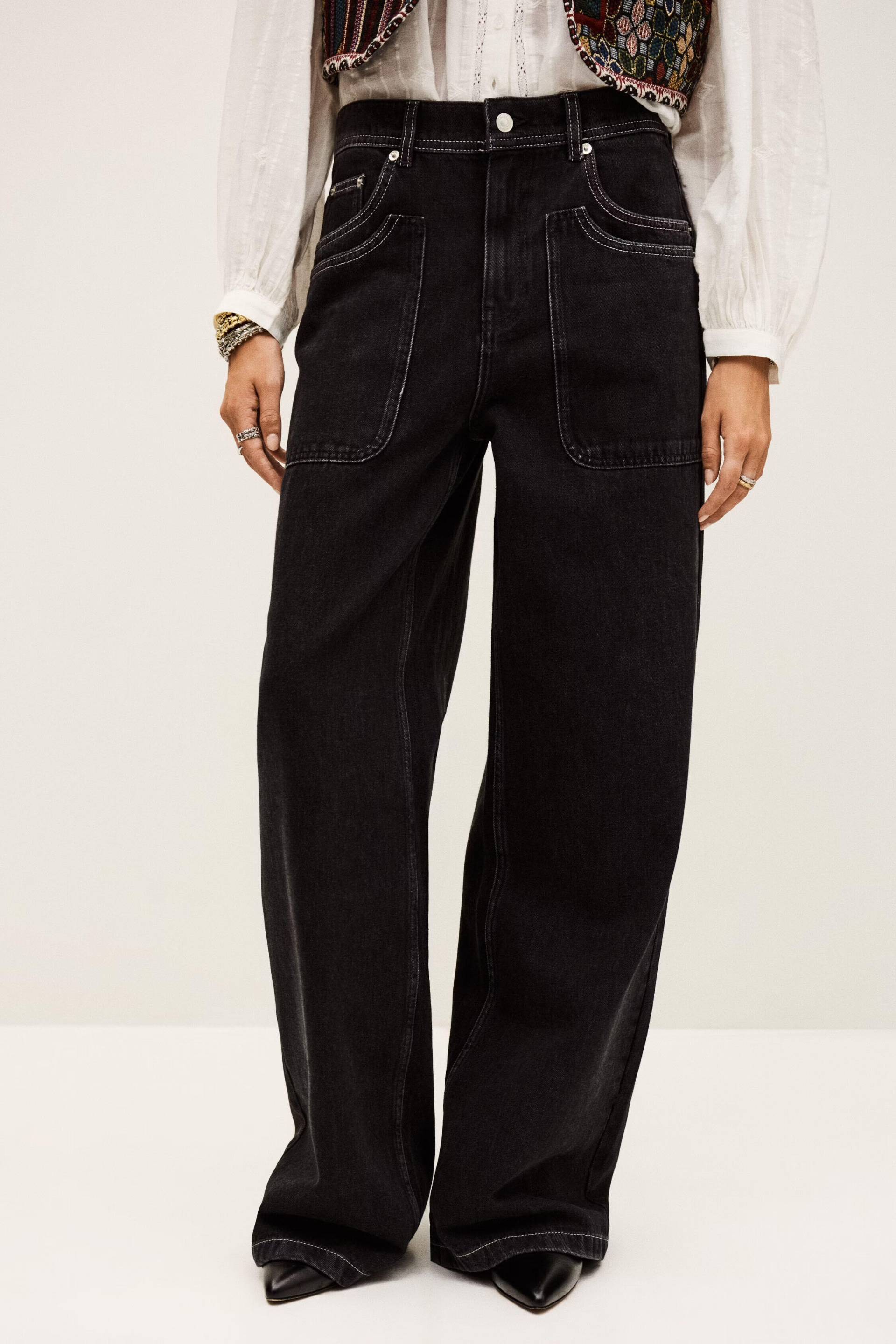 ba&sh - Jeans - Noel schwarz - Gr. - 34 von ba&sh