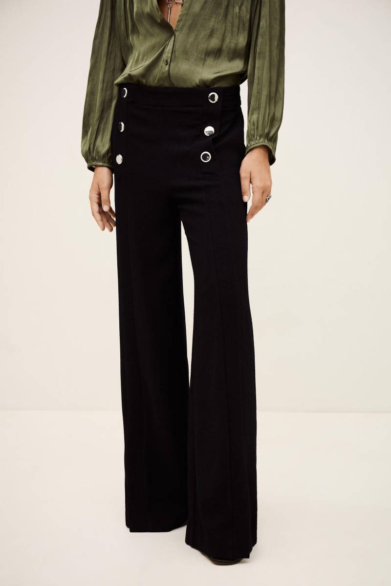 ba&sh - Matrosenhose - Falcon schwarz - Gr. - 40 von ba&sh