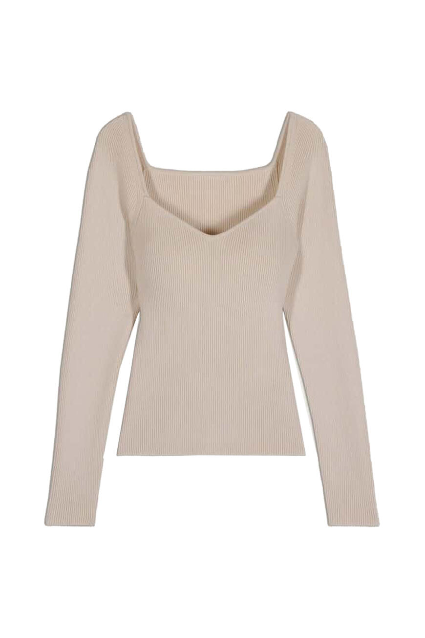 ba&sh - Pullover - Olaf beige - Gr. - 2 von ba&sh