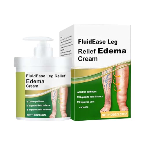 Leg Therapys Ödem-Creme, Ödeme, geschwollene Füße, nicht fettende Restless-Legs-Syndrom, lindert Cremes, reduziert Beinschwellungen auf natürliche Weise für Frauen und Männer, nicht fettend, schnell von baabeash