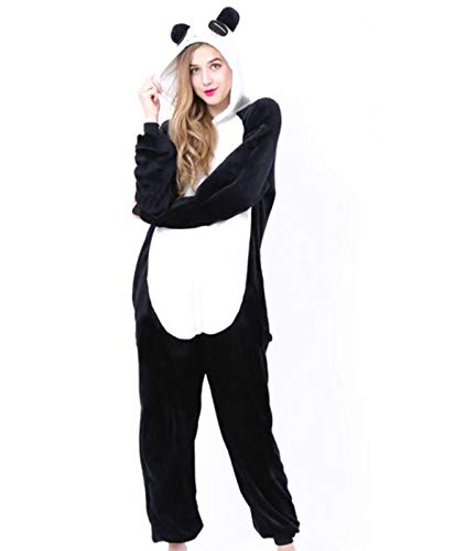 Familien Matching Fleece Onesie Hooded Animal All-in-One-Pyjama, Onesie Adult Pyjamas Homewear Cosplay Kostüm Tier Nachtwäsche von babao