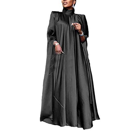 Muslimisches Gebetskleid FüR Frauen Elegantes Satin Abaya Islamisches Gewand Naher Osten Dubai TüRkei Maxi Einteiliges Gebetskleid von babao