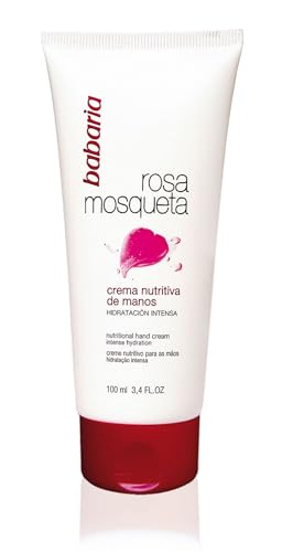 Babaria Rosa Mosqueta Crema Nutritiva de Manos, Blanco, 100 Mililitros von Babaria