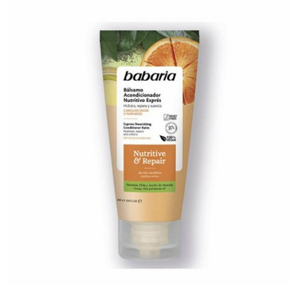 babaria Haarspülung Nutritive & Repair Express Conditioning Balm 200ml babaria Haarspülung Nutritive & Repair Express Conditioning Balm 200ml von babaria