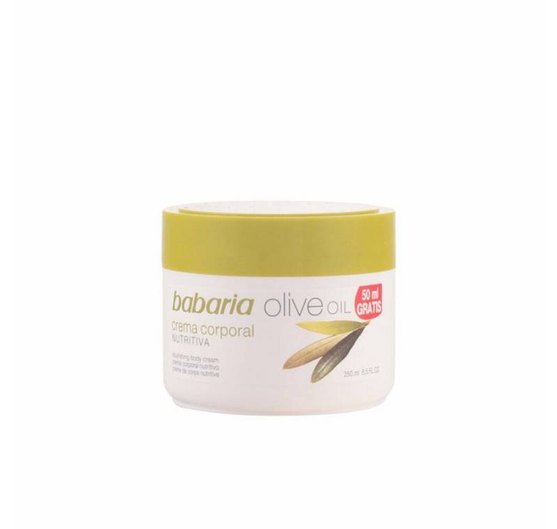 babaria Körperpflegemittel Moisturizing Olive Oil Body Cream 250ml von babaria