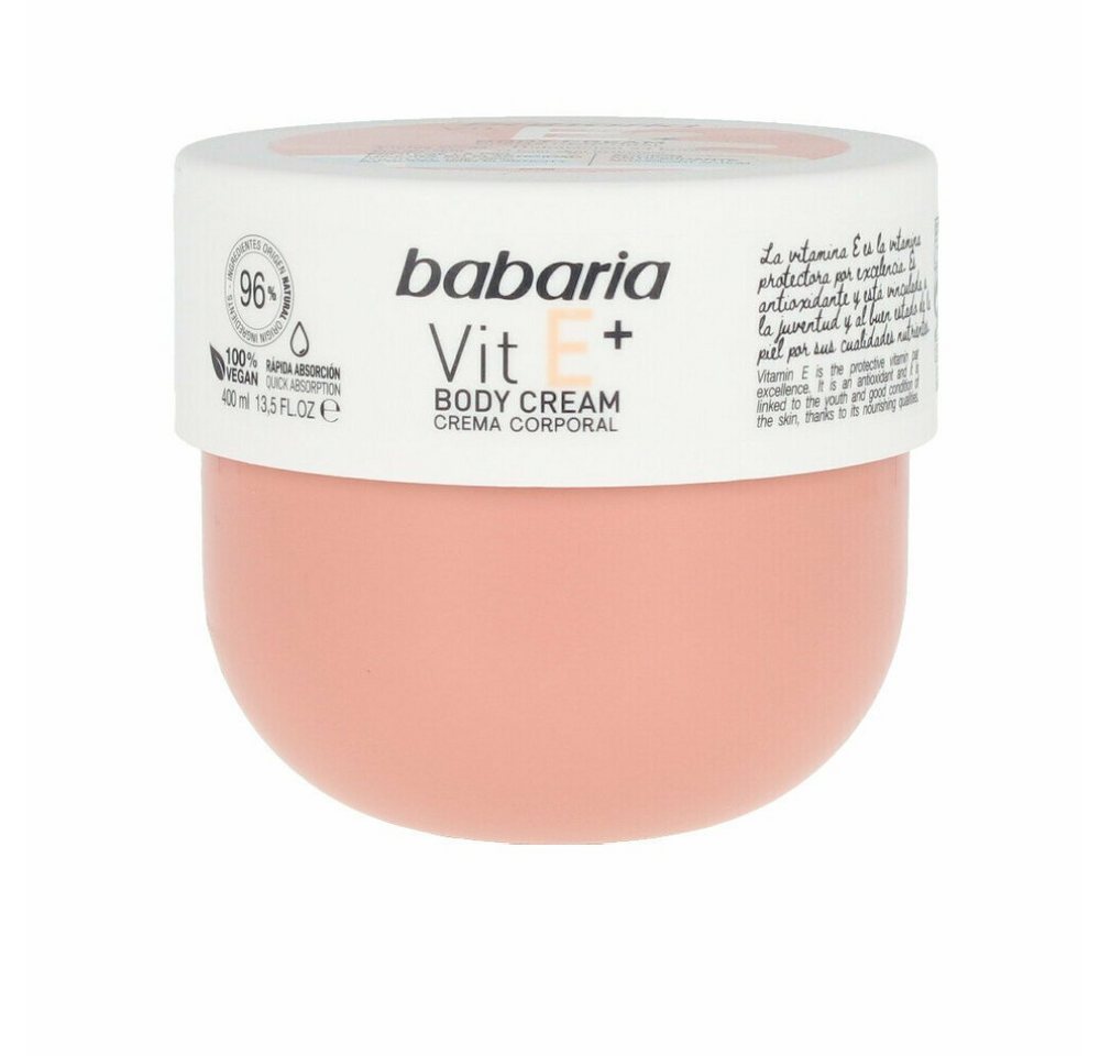 babaria Körperpflegemittel Vitamin E Körpercreme 400ml babaria Körperpflegemittel Vitamin E Körpercreme 400ml von babaria
