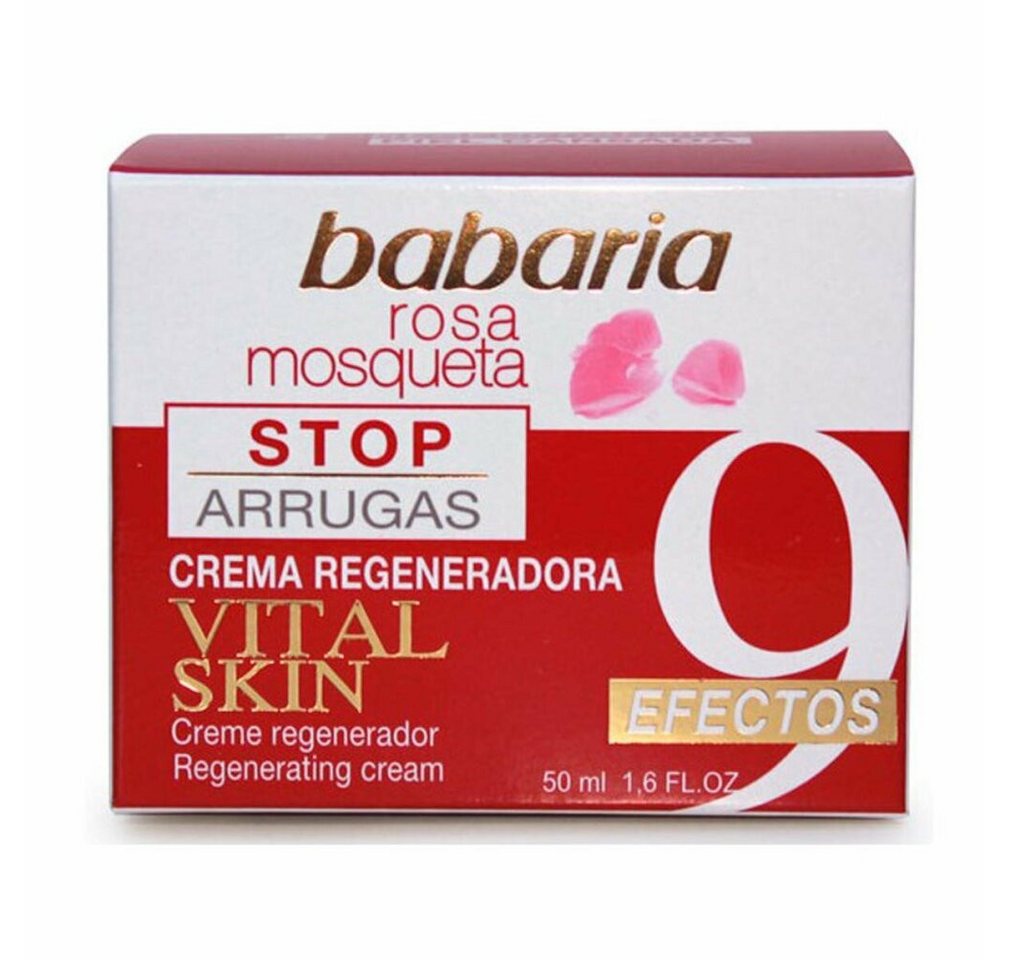 babaria Tagescreme Rosa Mosqueta Vital Haut Regenerierende Creme Stop Falten 50ml babaria Tagescreme Rosa Mosqueta Vital Haut Regenerierende Creme Stop Falten 50ml von babaria