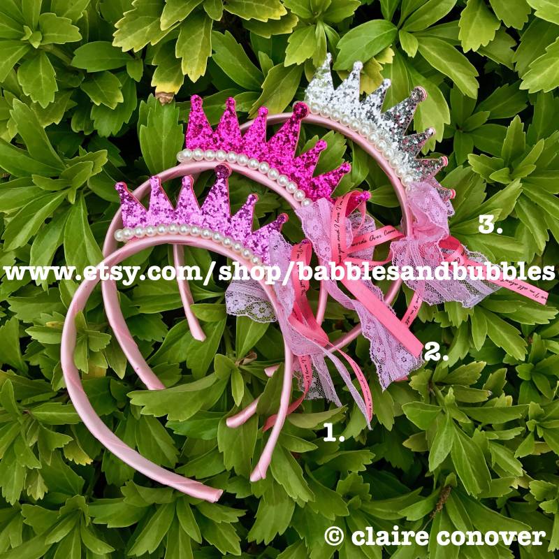 Komfortables Prinzessin Stirnband Halloween Kostüm - Kopfschmuck Krone Kronen Versand Am Nächsten Tag von babblesandbubbles