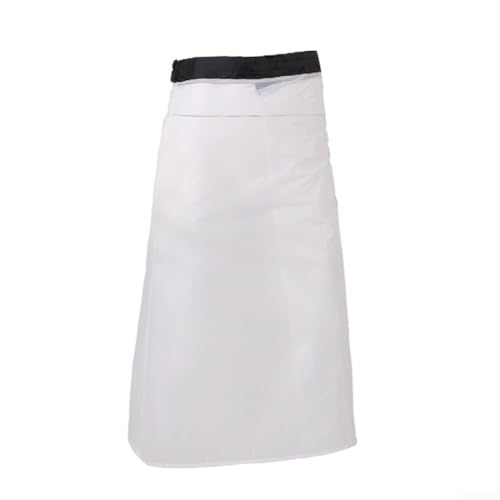 babominimer 15D Nylon Ultraleichter Regenrock Wasserdicht Rock Regenhose Wandern Halbumhang Wasserdicht Regenmantel Liner Faltbarer Regenrock mit Aufbewahrungstasche Reißfest (Weiß) von babominimer