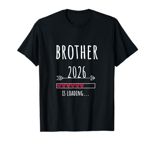 Baby 2026 Brother Pregnancy Announcement T-Shirt von baby announcement gifts 2026