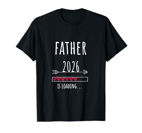 Baby 2026 Father Pregnancy Announcement T-Shirt von baby announcement gifts 2026
