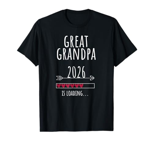 Baby 2026 Great Grandpa Pregnancy Announcement T-Shirt von baby announcement gifts 2026