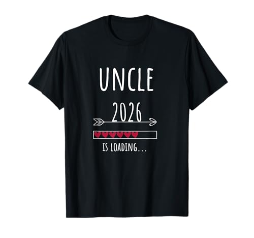 Baby 2026 Uncle Pregnancy Announcement T-Shirt von baby announcement gifts 2026