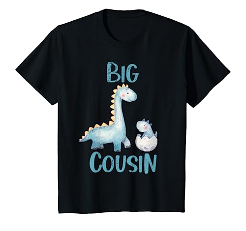 Kinder Big Cousin für Kleinkinder, befördert zum großen Cousin T-Shirt von baby announcement ideas LTD