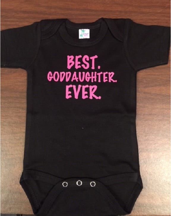 Patenkind Baby Body ® Säugling Einteiliger Bodysuit Dusche Geschenk von baby1zmaker4u