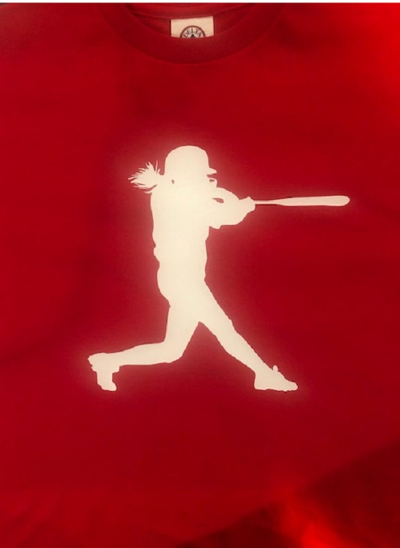 Personalisierte Softball Spieler Shirt - Benutzerdefinierte Mädchen Sport T-Shirt Name Nummer Kleinkind Jugend Kinder von baby1zmaker4u