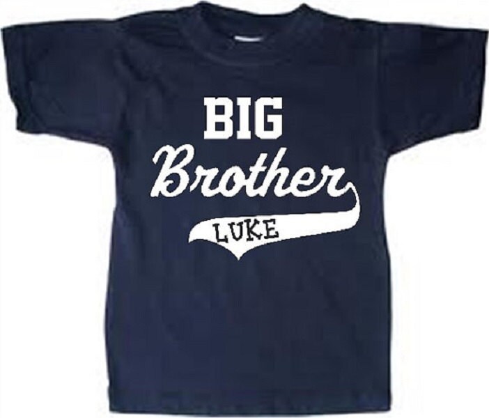 Personalisiertes Big Brother Shirt Benutzerdefinierte Sibling Kleinkind Jugend Jungen T-Shirt von baby1zmaker4u