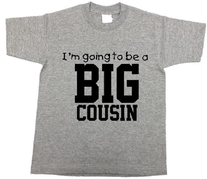 Überraschung New Big Cousin T-Shirt Jungen Mädchen Kinder Kleinkind Jugend T Shirt Tshirt von baby1zmaker4u