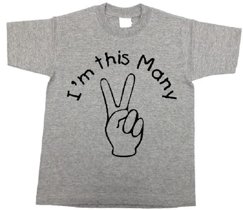 Zwei Jahre Altes Shirt Alter 2 Kleinkind Jungen Mädchen T 2. Geburtstag T-Shirt Zwei Jahre Altes Shirt Alter 2 Kleinkind Jungen Mädchen T 2. Geburtstag T-Shirt von baby1zmaker4u