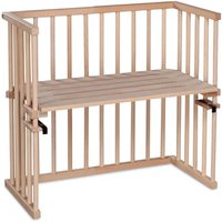 babybay Beistellbett Mini natur extra belüftet von babybay