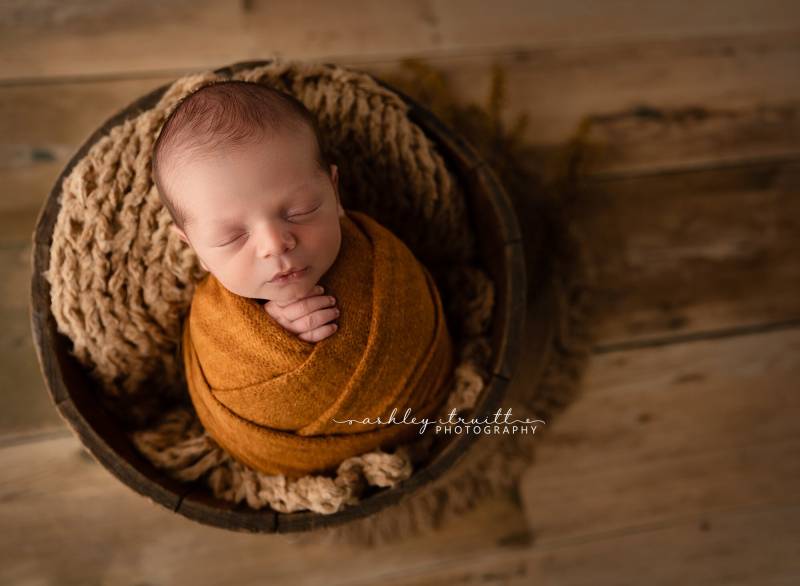 Quentin Kamel Senf Braun Strickpullover Sitzsack Posierende Stoff Stretch Wrap von babybirdieboutique