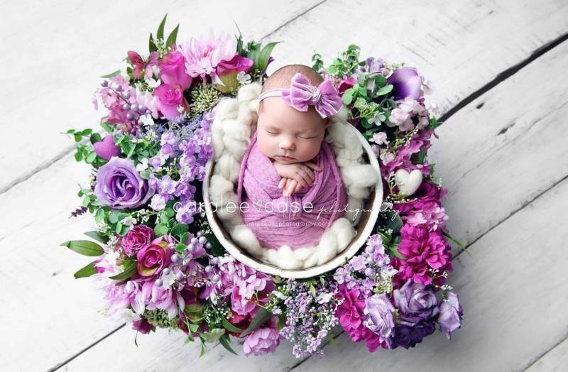 Sugarplum Plum Mauve Beere Samt Schleife Neugeborenen Stirnband Tieback Halo von babybirdieboutique