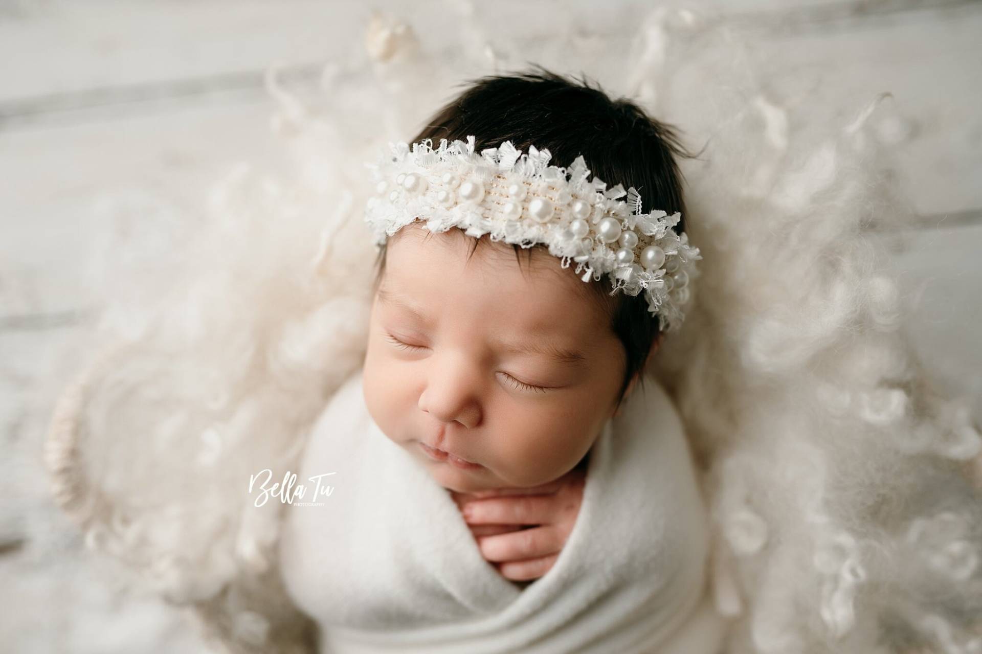 Vera Spitze Perlen Elfenbein Und Gold Newborn Tieback Fotografie Requisite Stirnband Schleife von babybirdieboutique