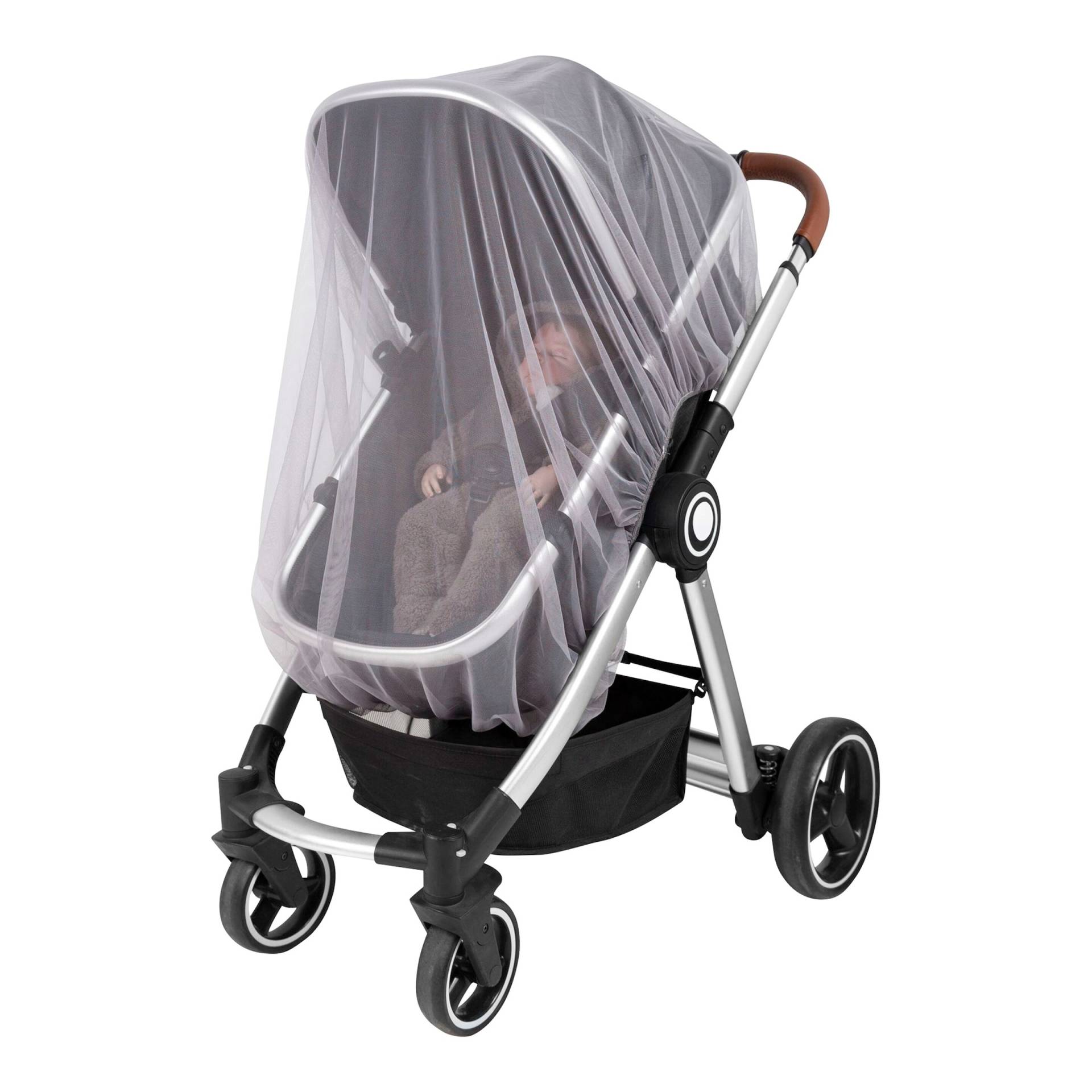 Babycab Insektenschutz Universal für Kinderwagen, Buggys & Reisebetten transparent von babycab