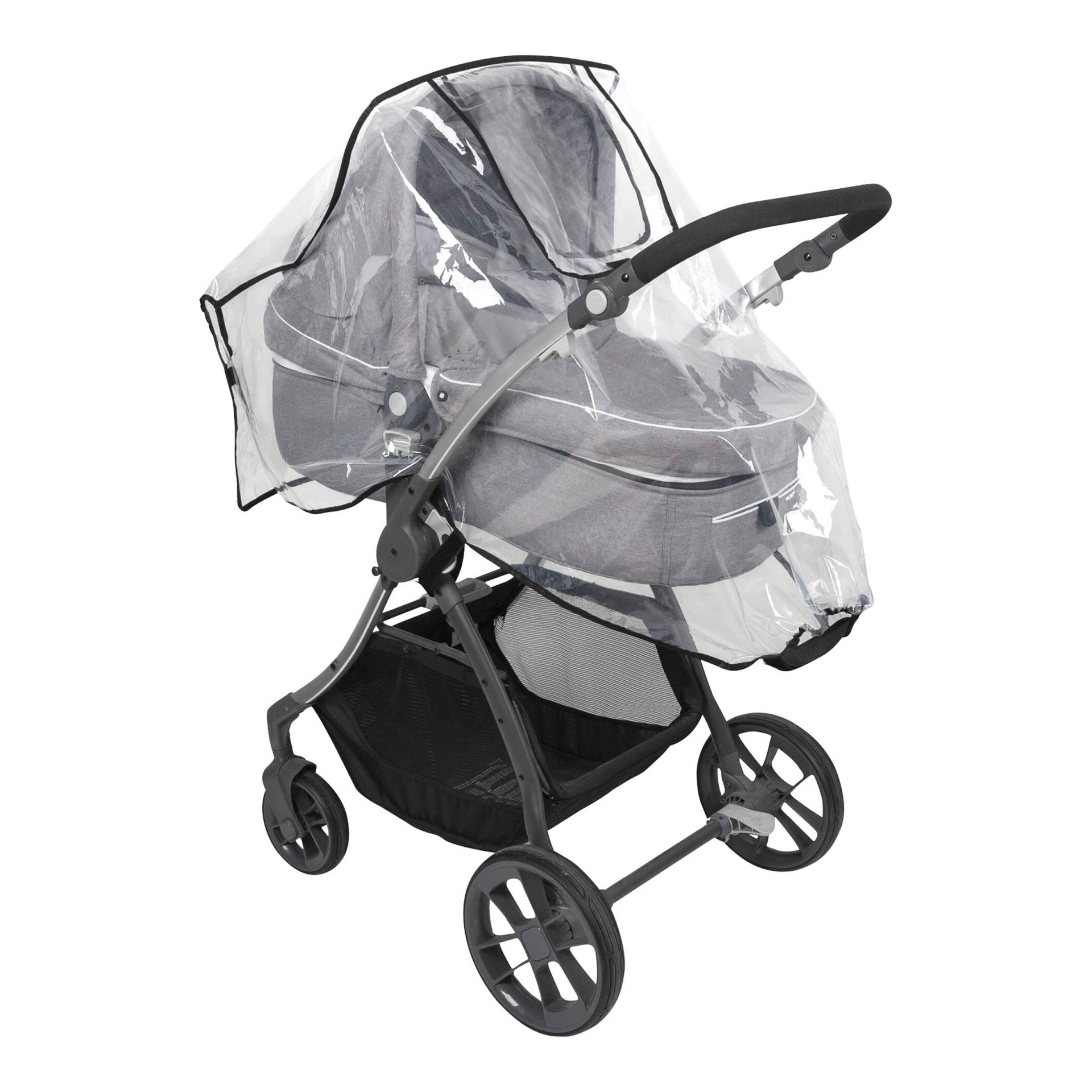 Babycab Regenschutz Universal für Kinderwagen transparent von babycab