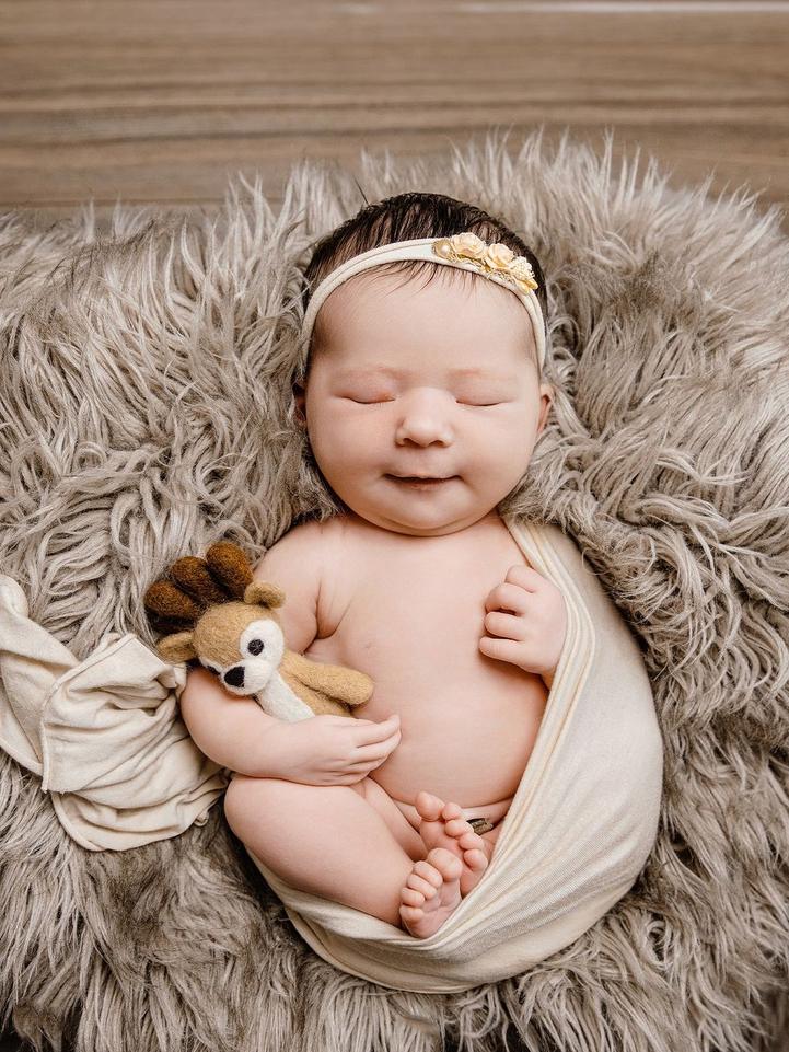 Baby Foto Requisite, Stirnband, Neugeborenen Raffhalter, Party Haarband, Elfenbein Stirnband von babylittlemiracle